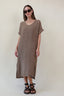 SHORT SLEEVES GAZ DRESS
