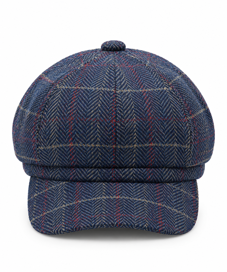 TWEED NEWSBOY CAP