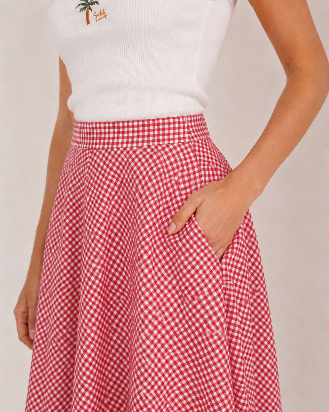VICHY SKIRT