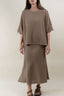 ROUND NECK GAZ TOP