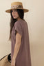 SHORT SLEEVES V TEE DRESS