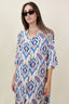 BUTTON DRESS PRINT GLOW