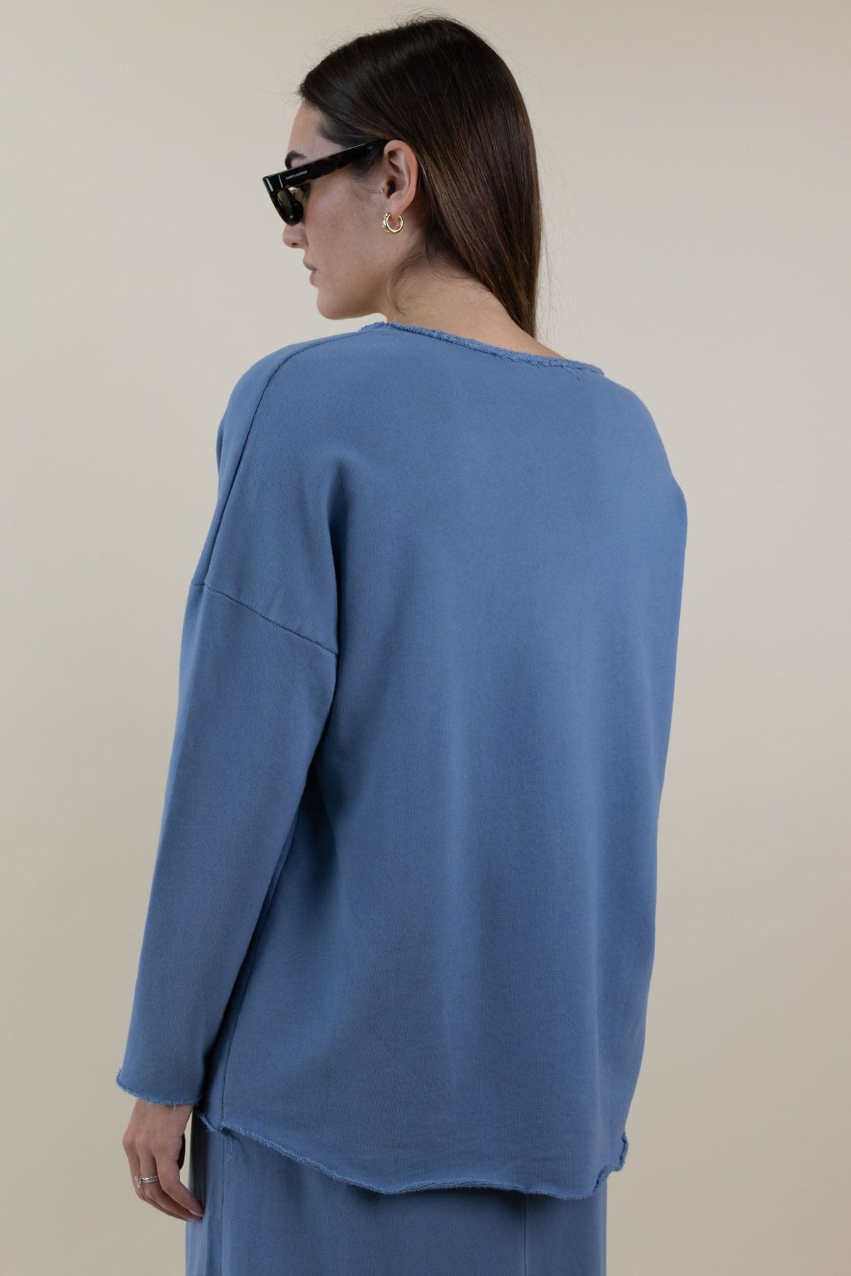 SWEAT COL V