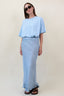 SATIN SKIRT WASHED