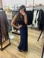 STRAIGHT MIDI SATIN SKIRT
