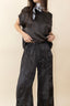 SATIN PRINTED PANTS