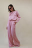 LONG SATIN PANTS