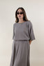 ROUND NECK GAZ TOP