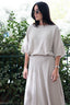 ROUND NECK GAZ TOP