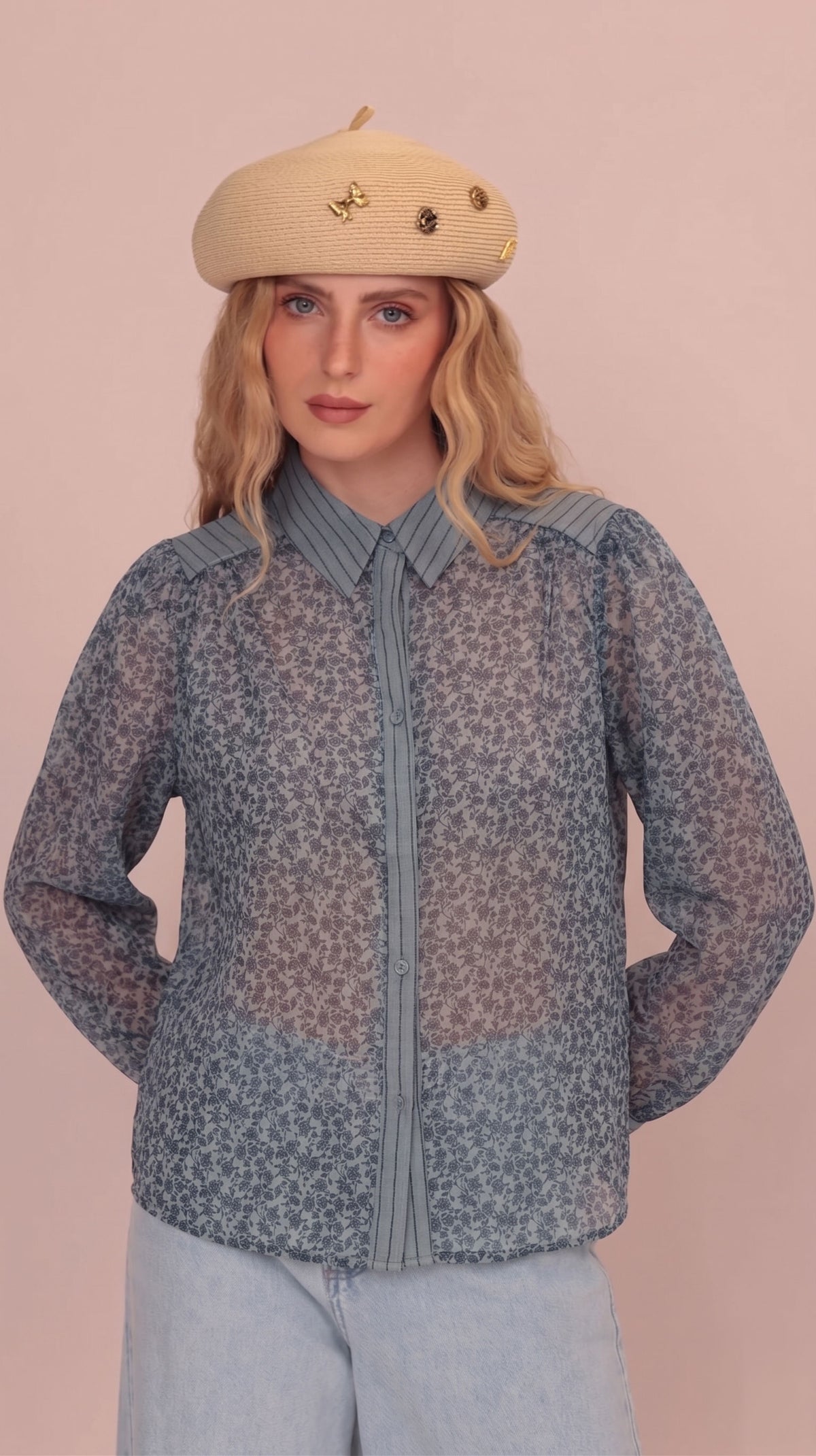 CHEMISE FLEURS