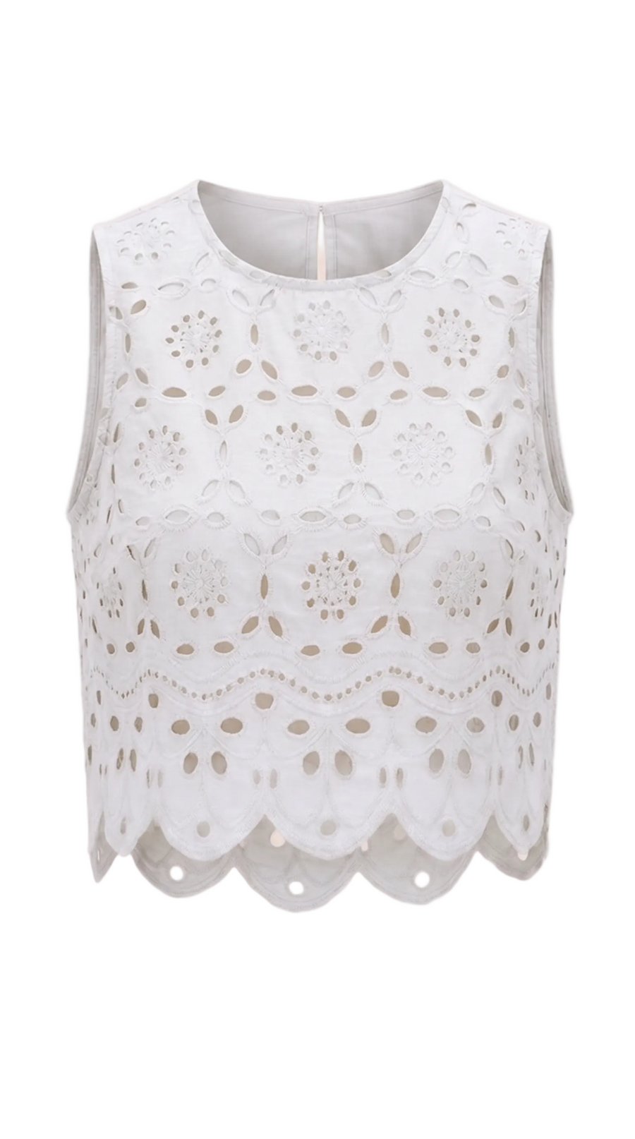 EMBROIDED TRANK TOP