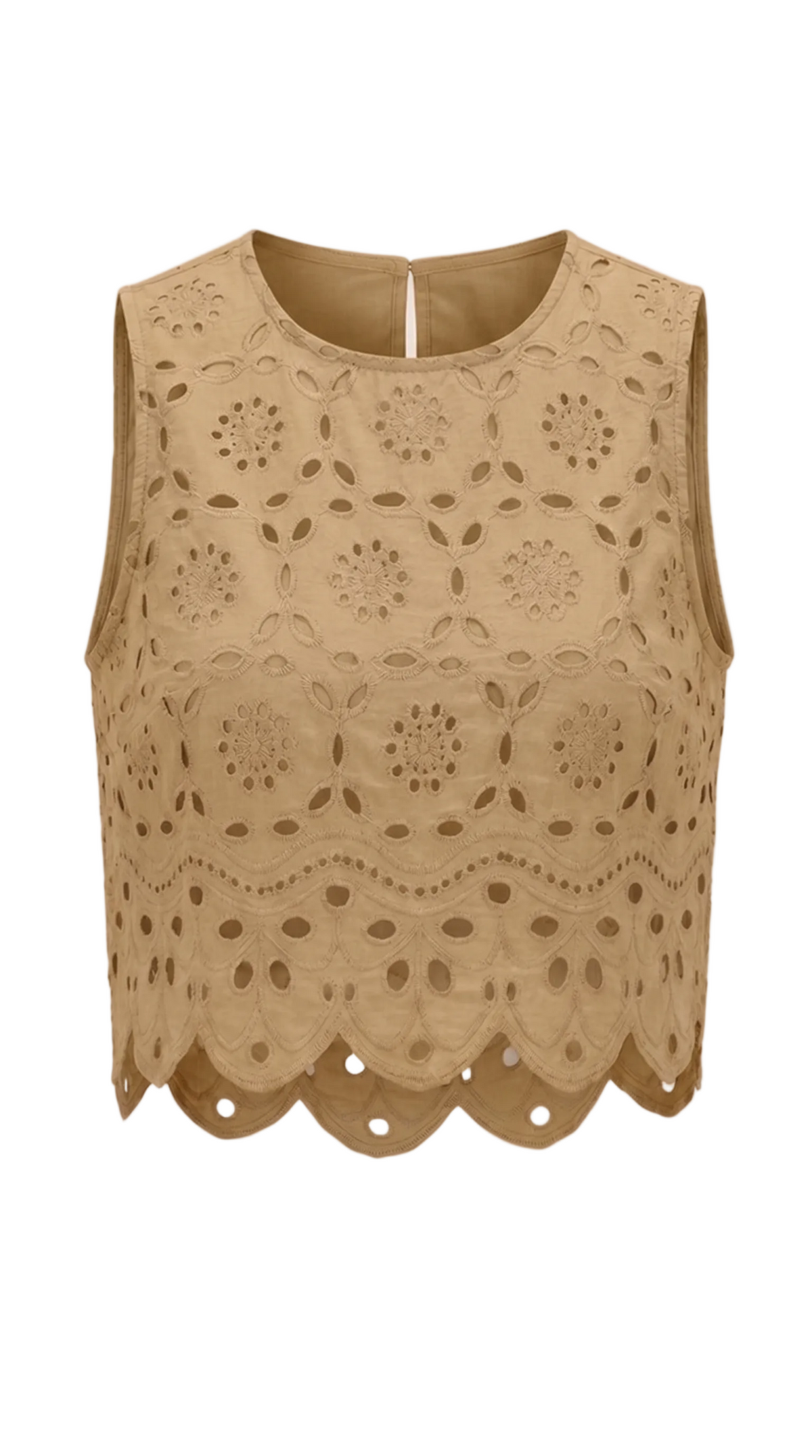 EMBROIDED TRANK TOP