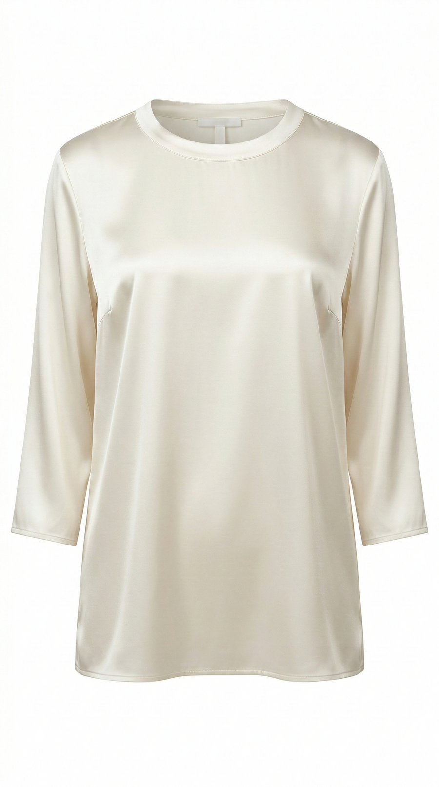 3/4 SLEEVES SATIN TOP