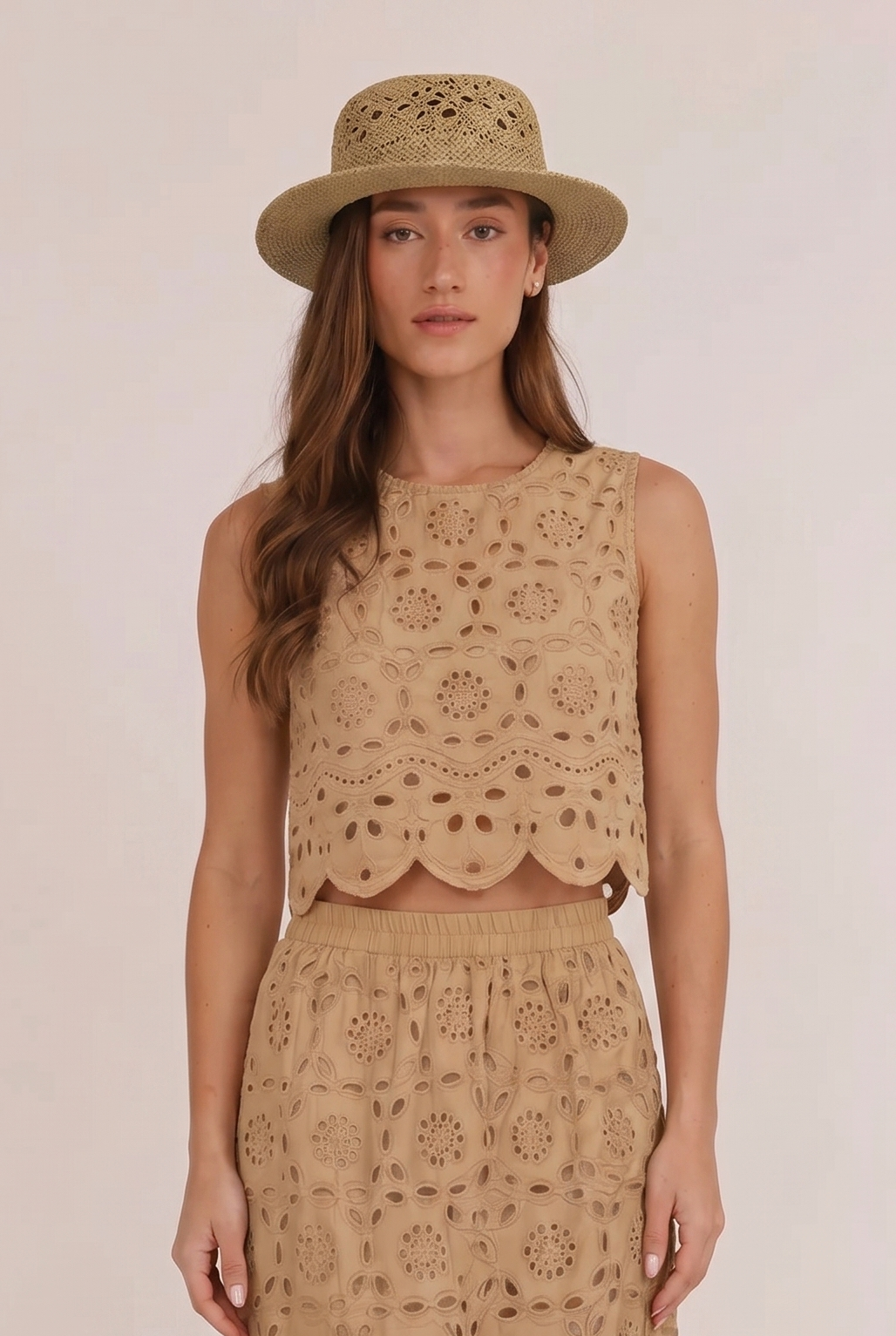 EMBROIDED TRANK TOP