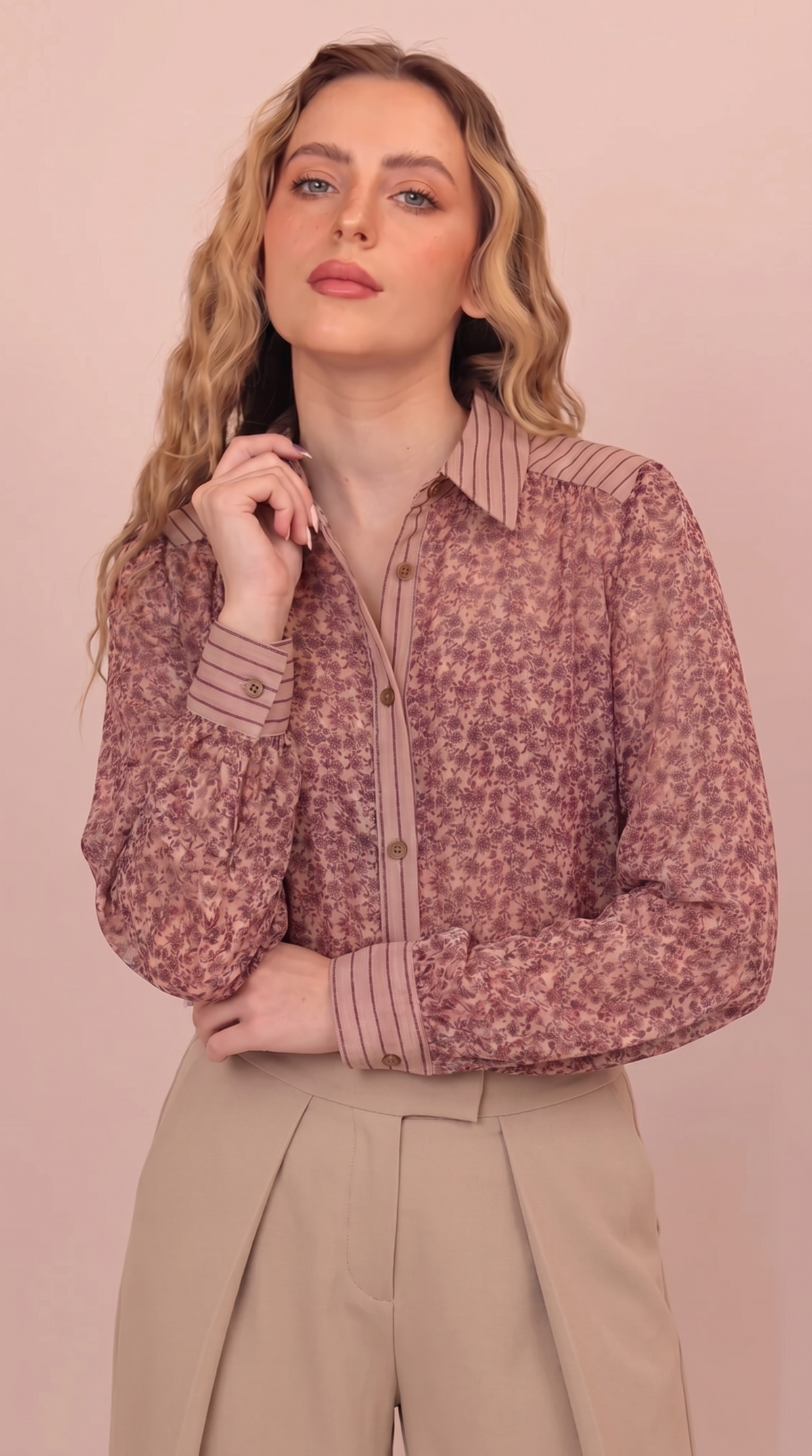 CHEMISE FLEURS