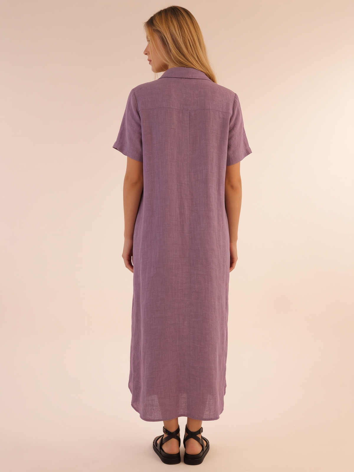 ROBE GAZE MANCHES 3/4