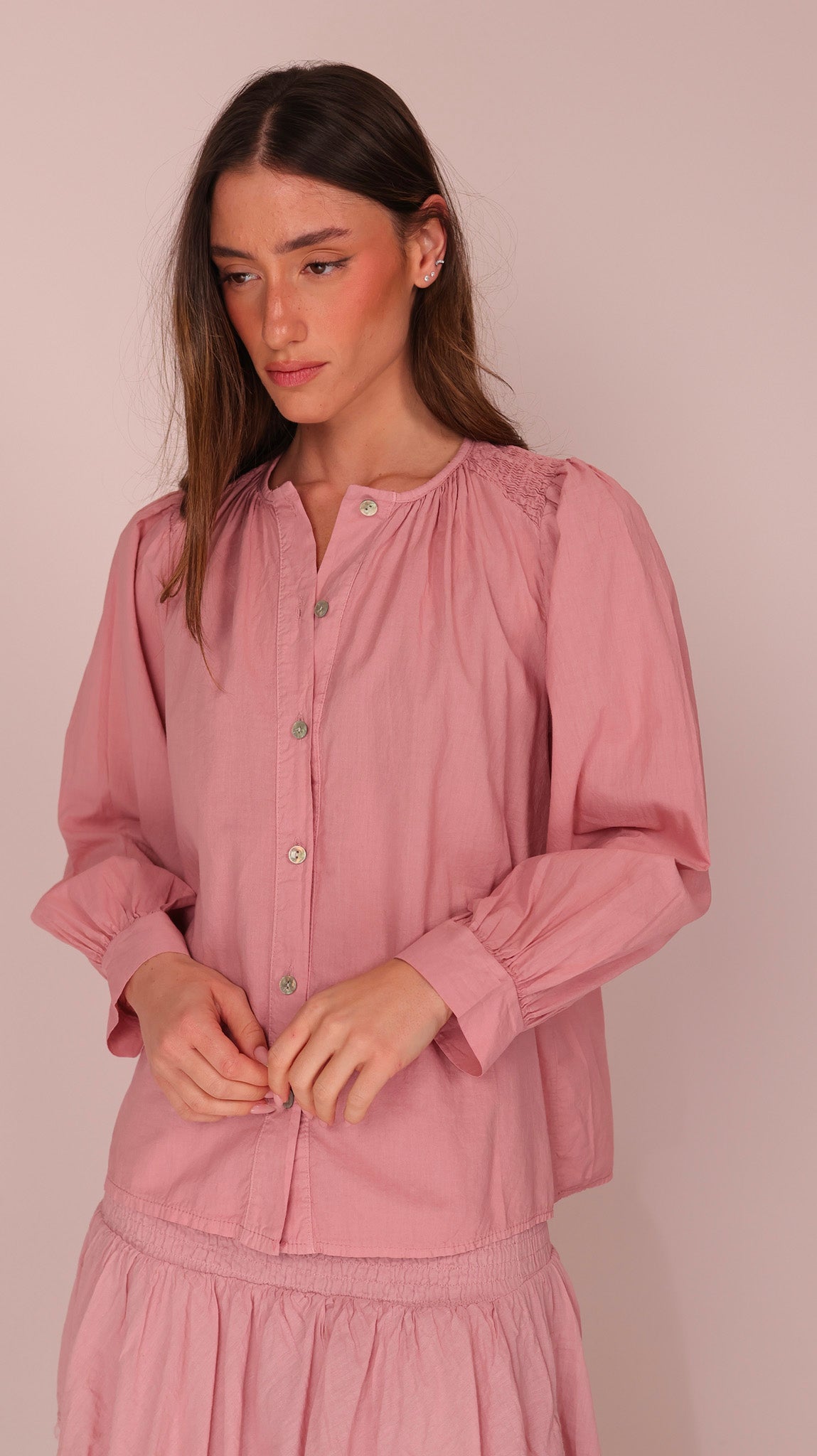 CHEMISE DÉTAIL ÉPAULE