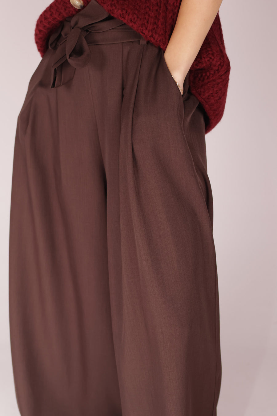 PANTALON DE COSTUME OVERSIZE