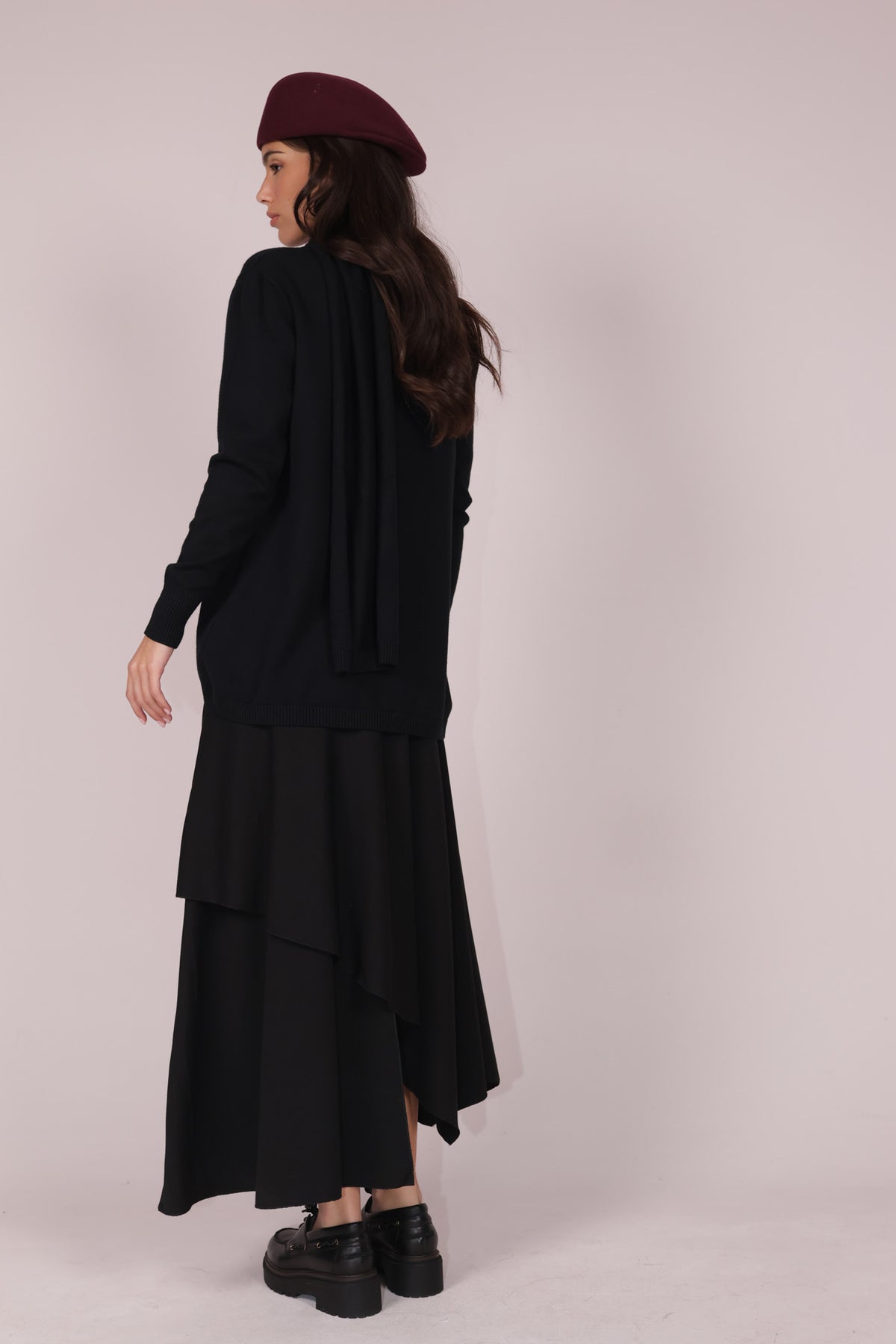 JUPE COUPE ASYMÉTRIQUE
