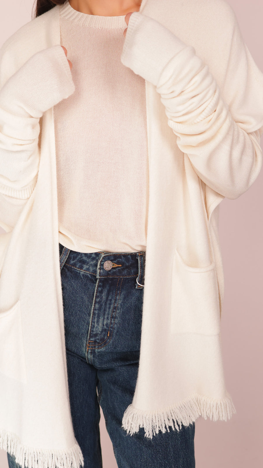 GILET WITH FRINGE