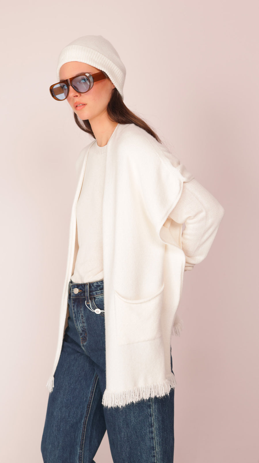 GILET WITH FRINGE