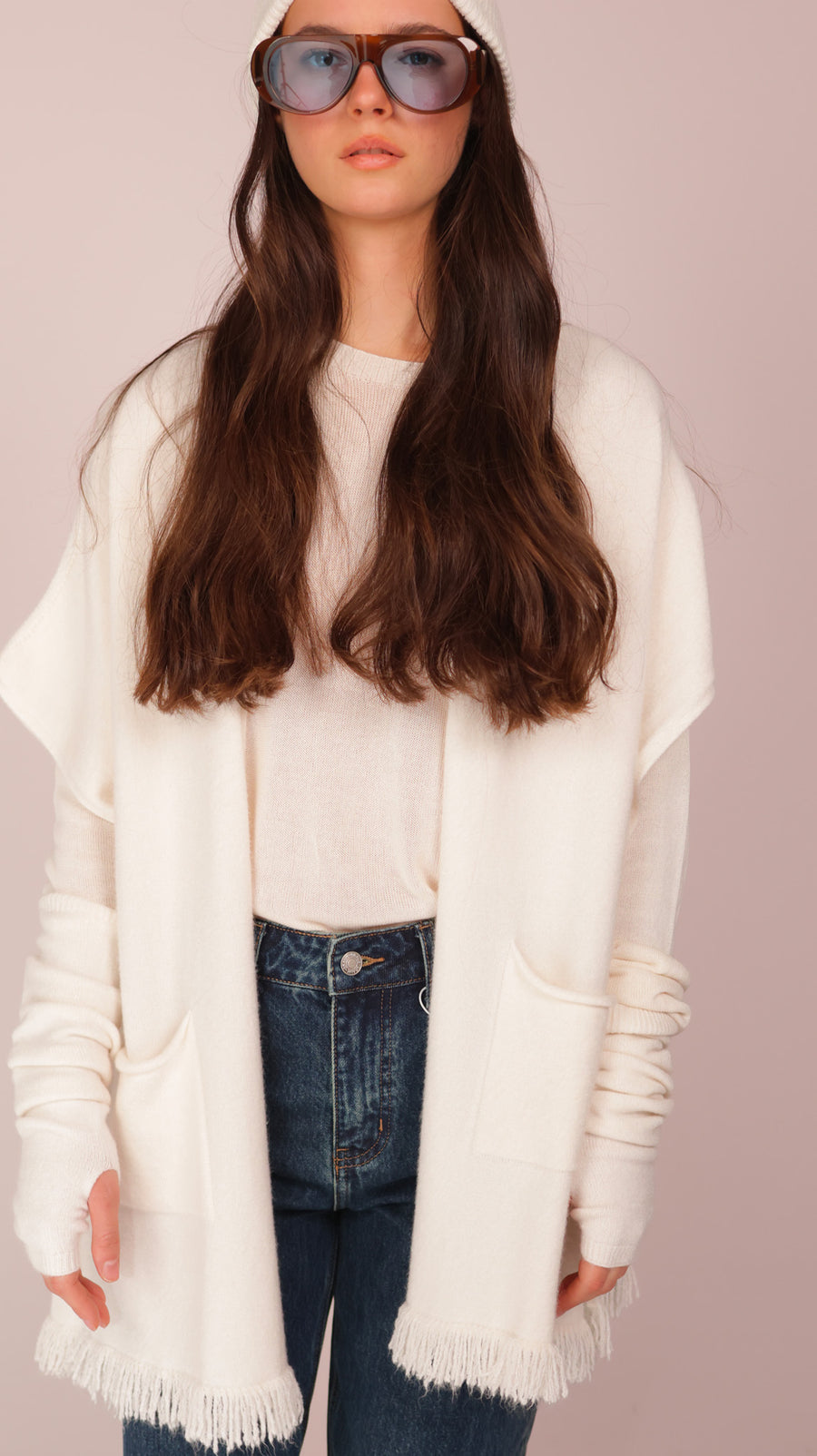 GILET WITH FRINGE