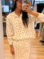 DOT STRAIGHT BLOUSE