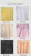 COTTON SKIRT