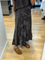 SATIN PRINTED SKIRT