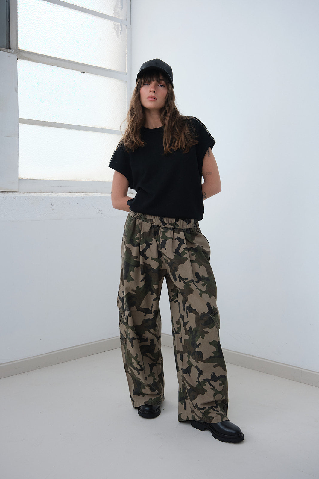 PANTALON BAGGY MILITAIRE
