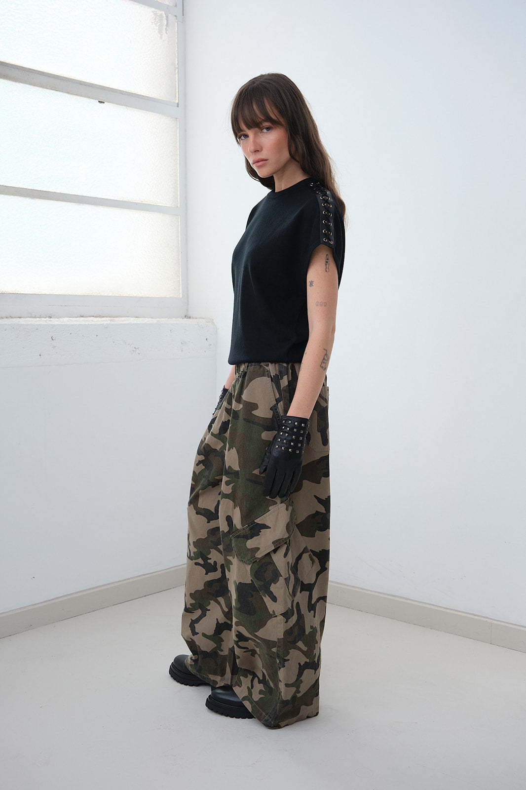 PANTALON BAGGY MILITAIRE