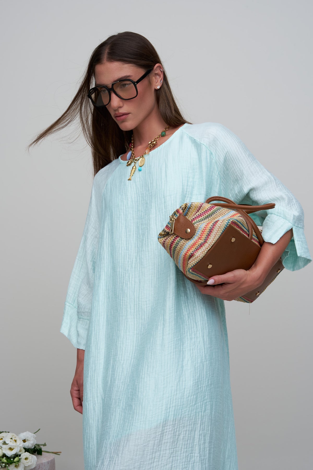 ROBE COTON DROITE