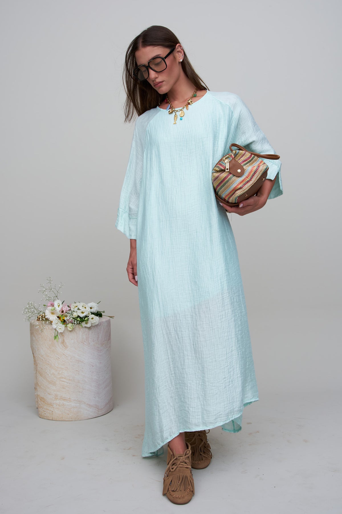 ROBE COTON DROITE
