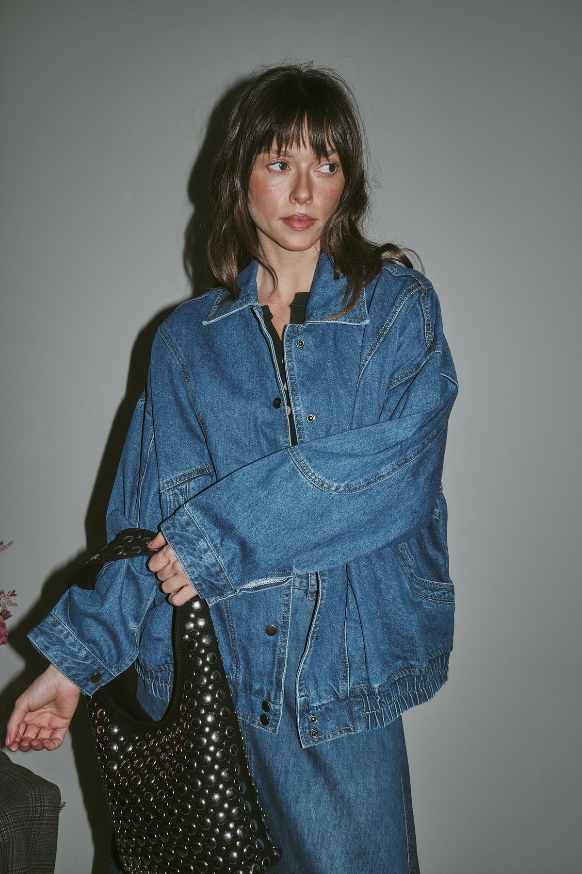 VESTE EN JEAN OVERSIZE