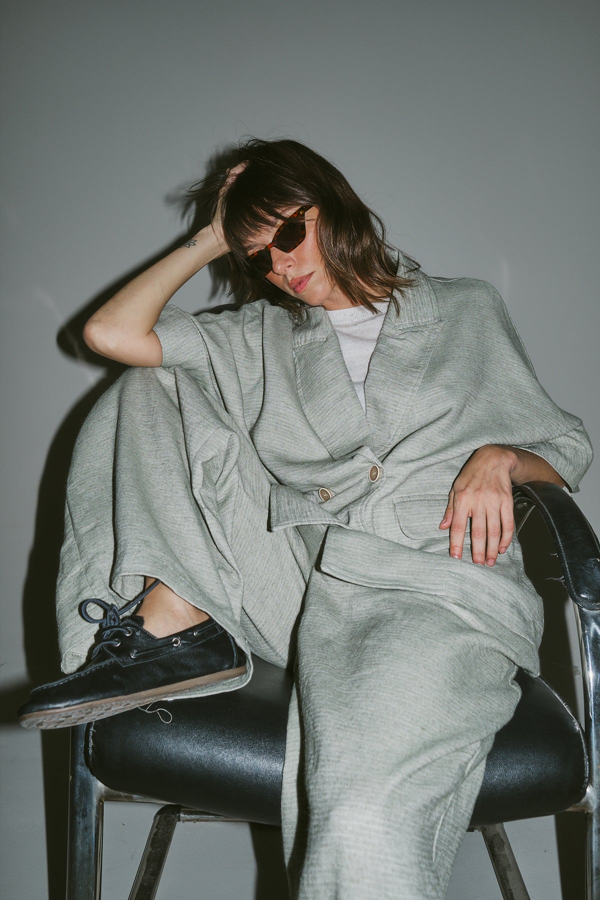LINEN SUIT BLAZER
