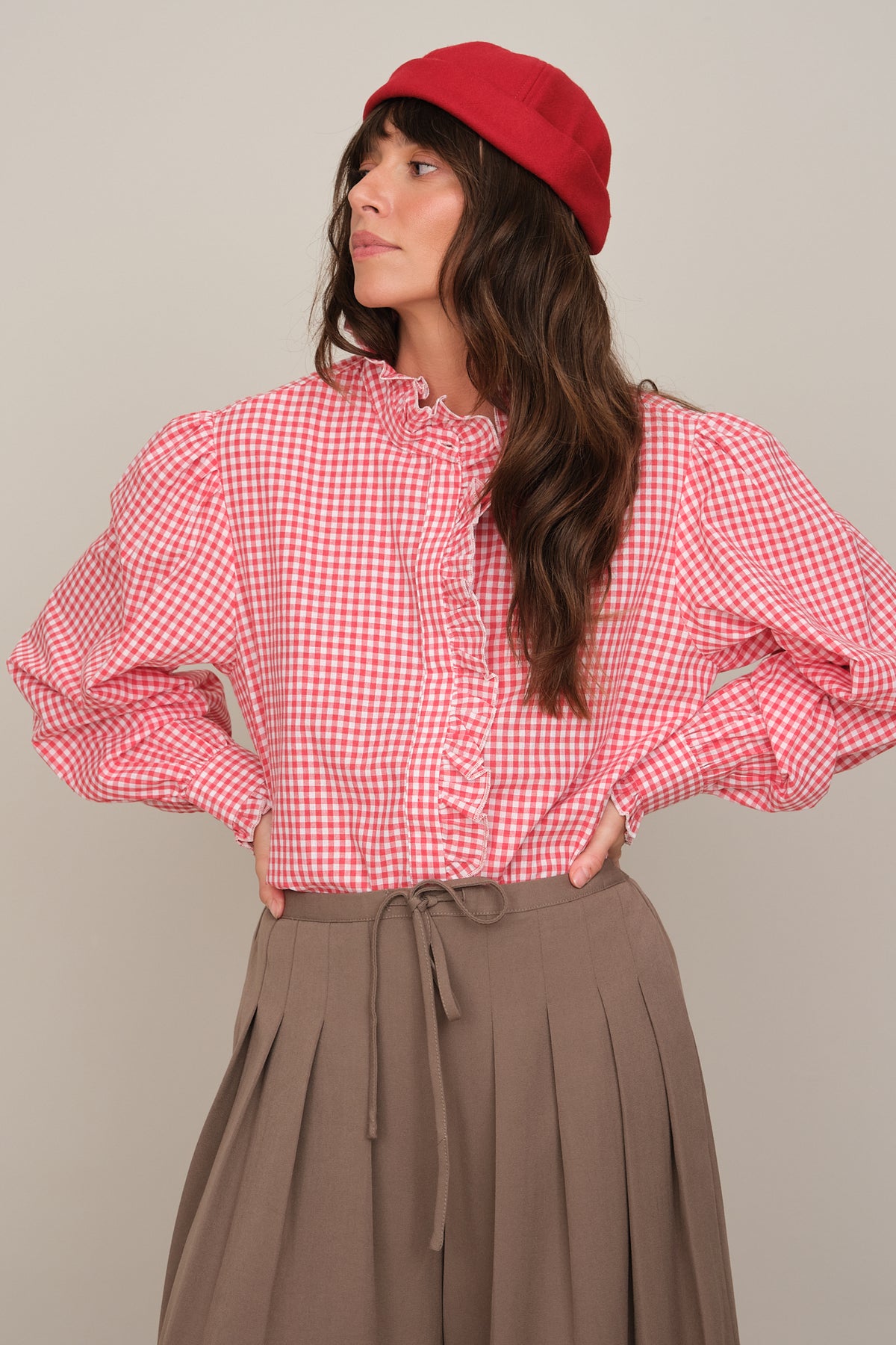 VICHY POPELINE SHIRT