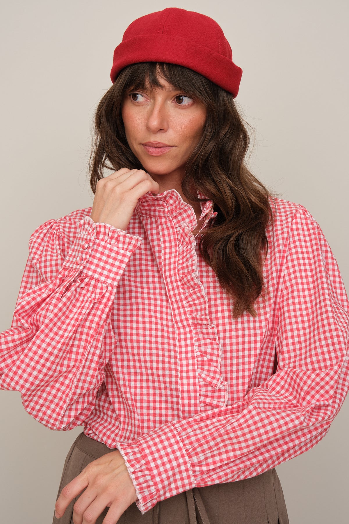 VICHY POPELINE SHIRT
