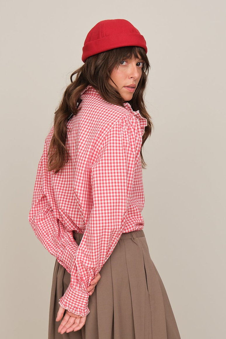 VICHY POPELINE SHIRT