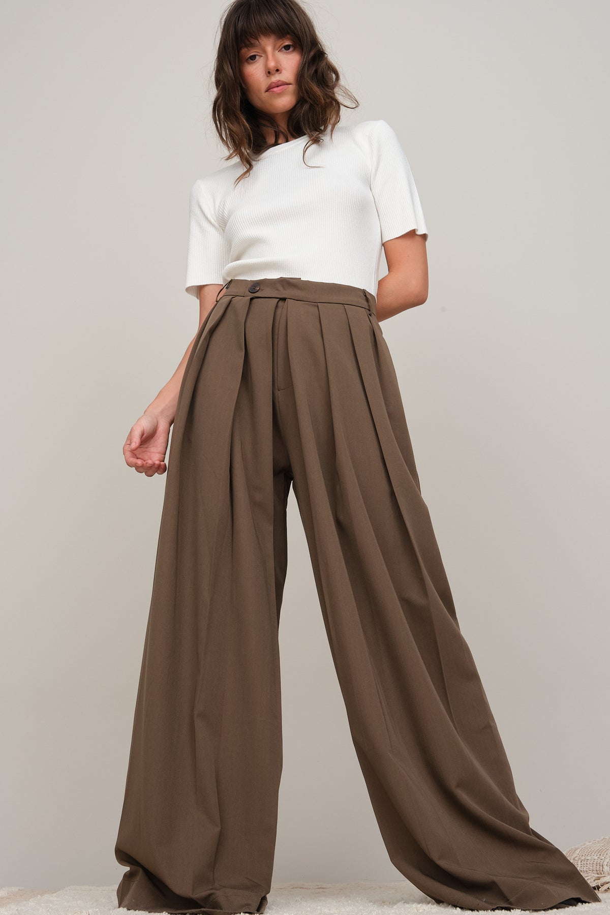 PANTALON À PINCES