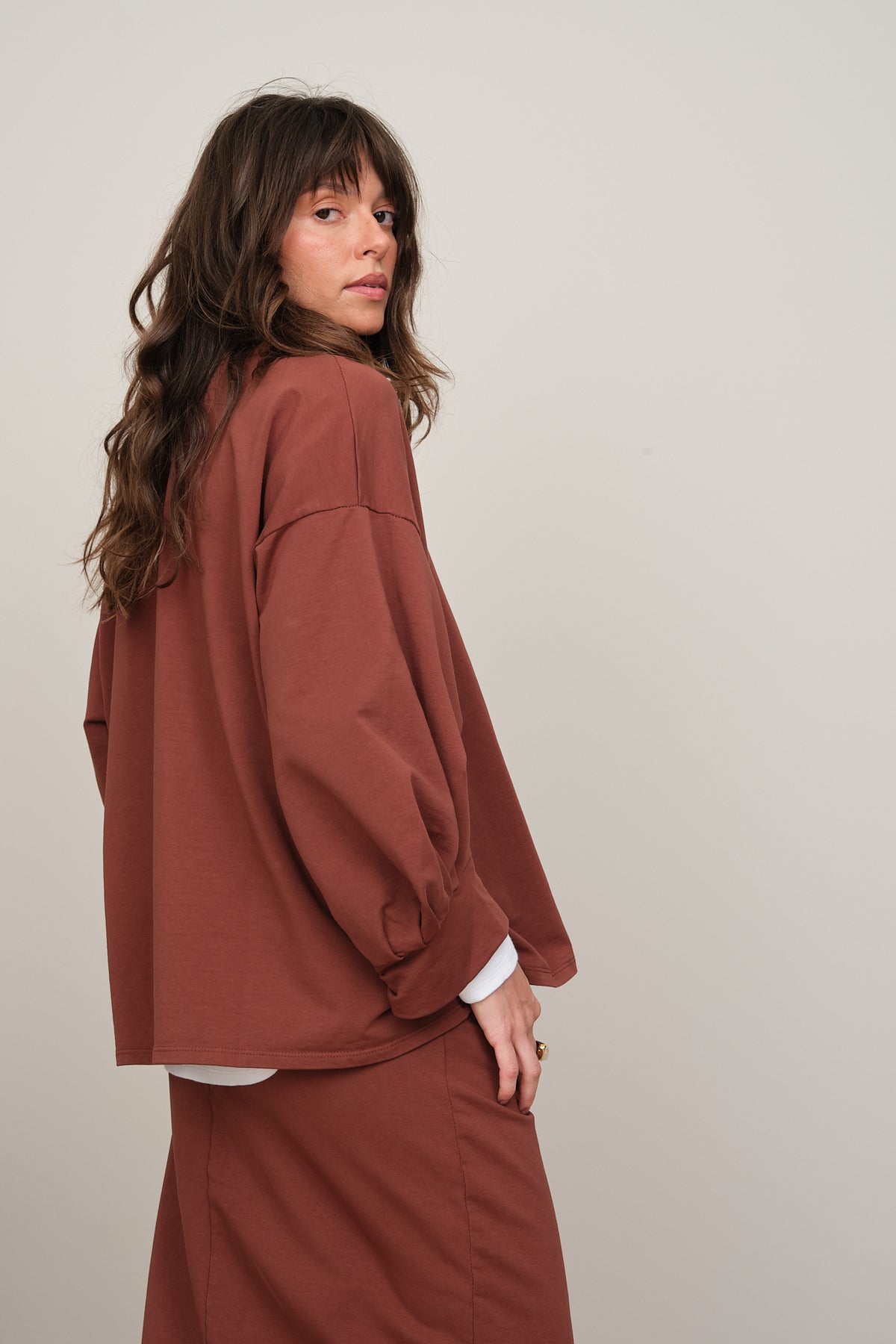 SWEAT BALLOON SLEEVES