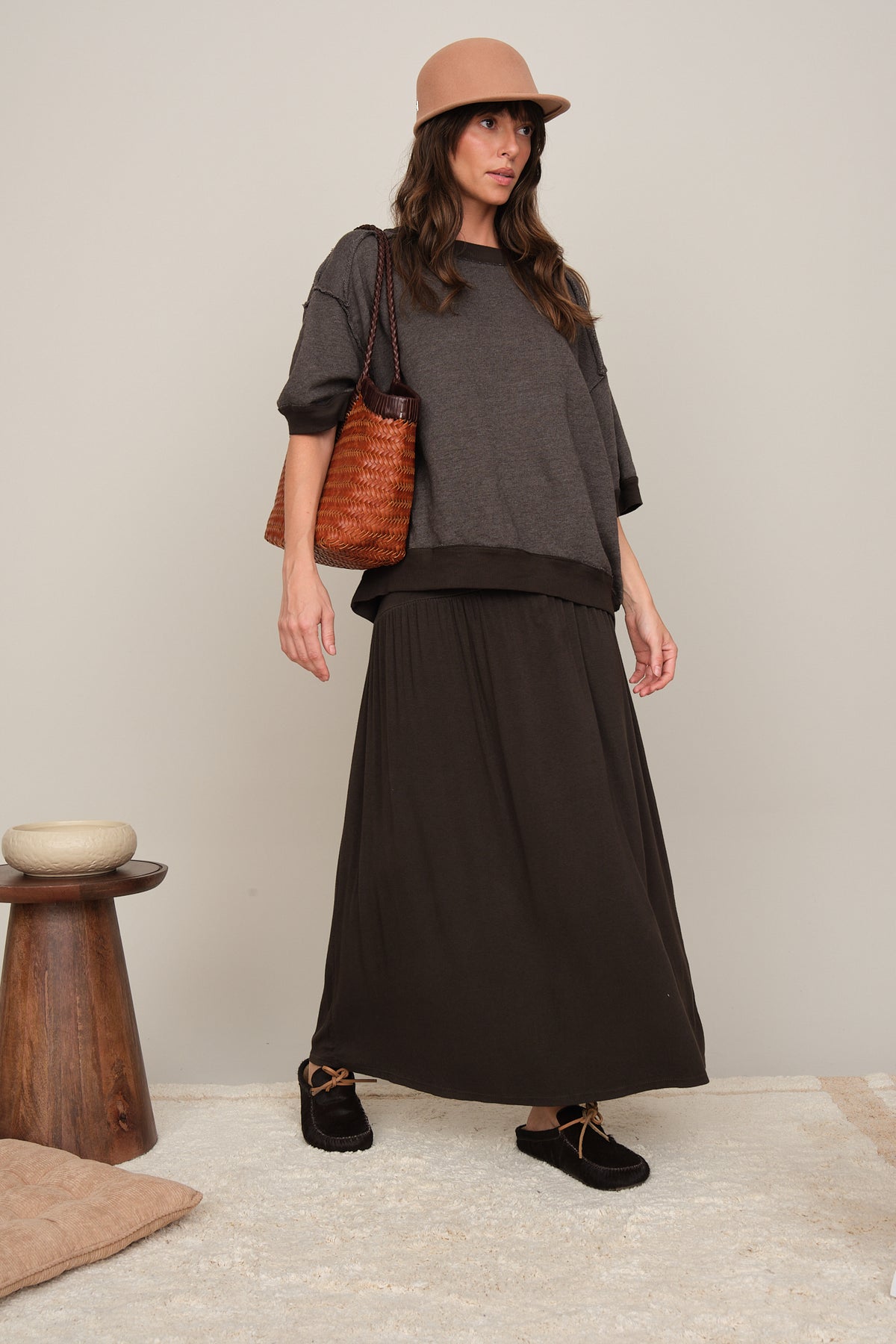 חצאית ישרה BISOU STYLE