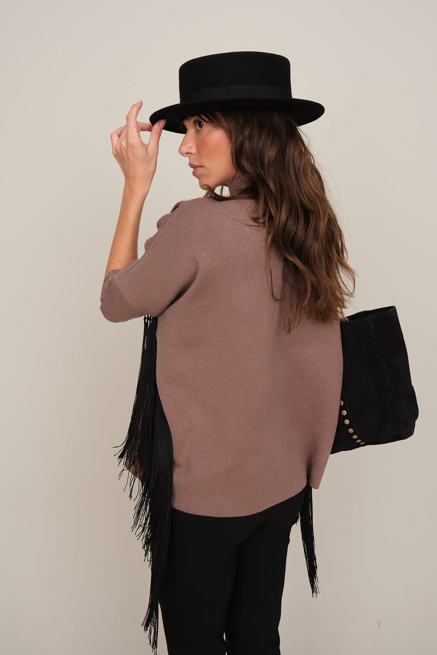 FRINGES SWEATER