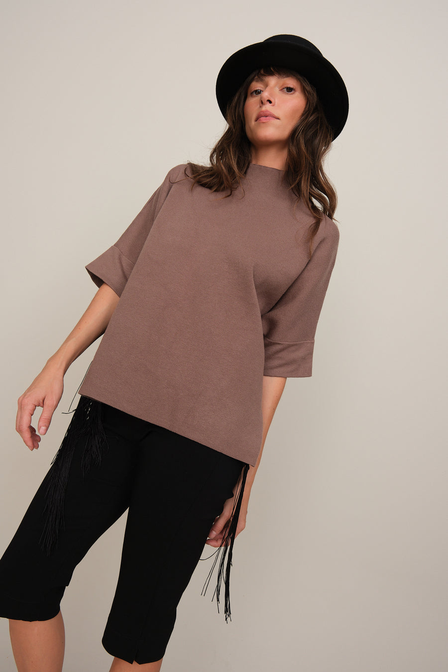 FRINGES SWEATER