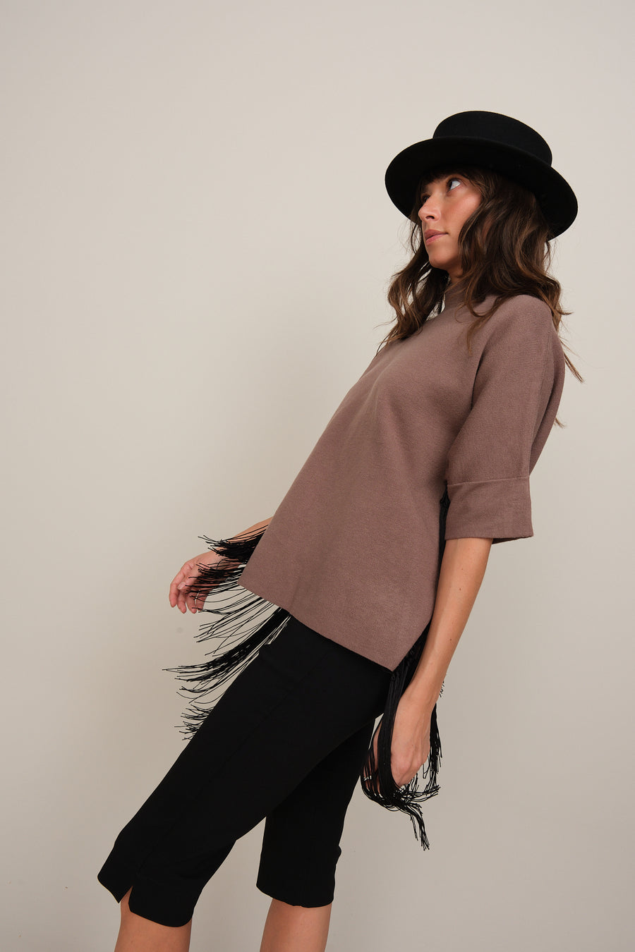 FRINGES SWEATER