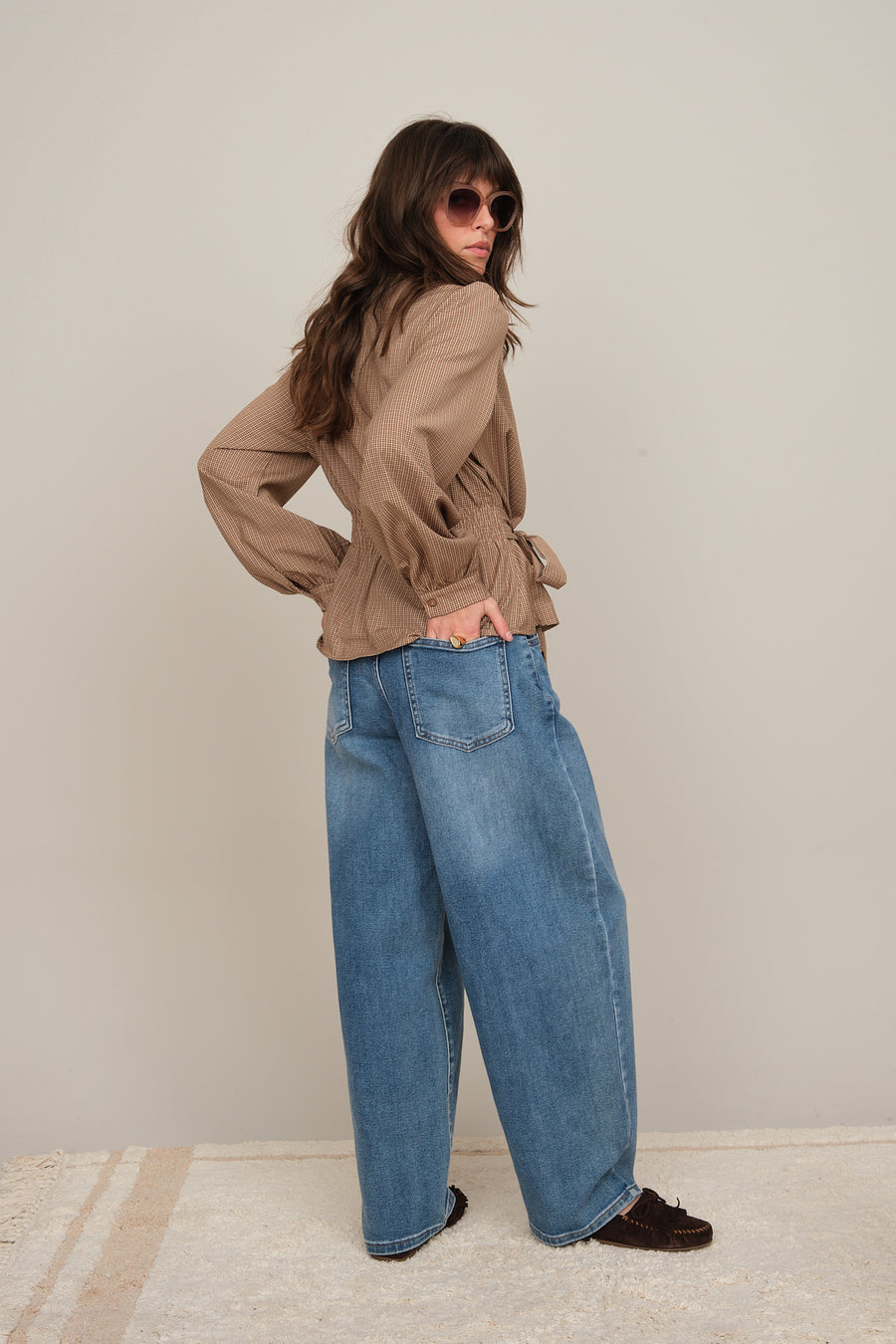 HIGH BUTTONS JEAN