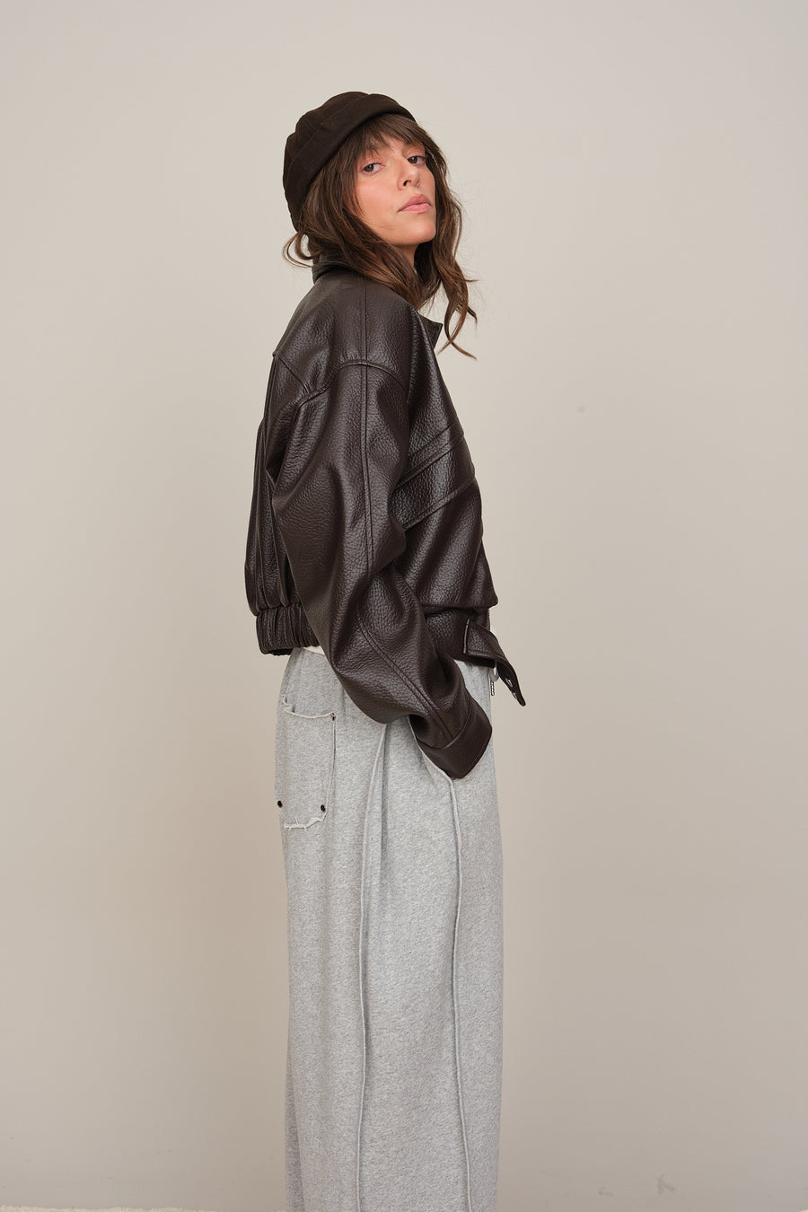 VEGAN LEATHER JACKET