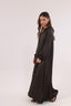 SATIN BUTTON DRESS