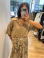 COTTON SHIRT 3/4 SLEEVES