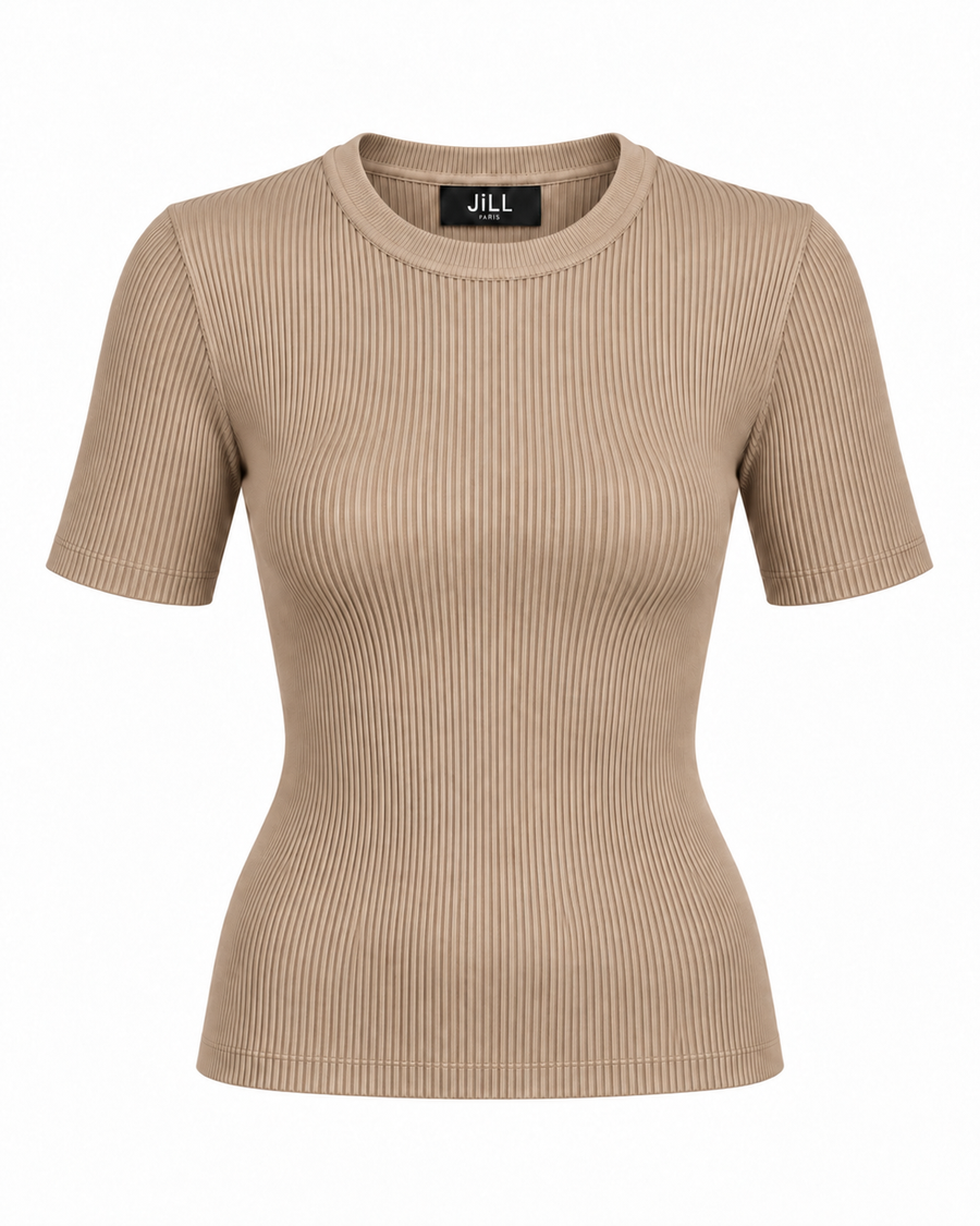 THIN RIB SHIRT SLEEVES
