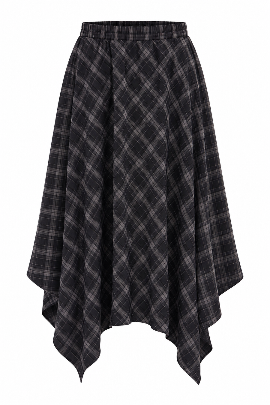 CHECKED SKIRT